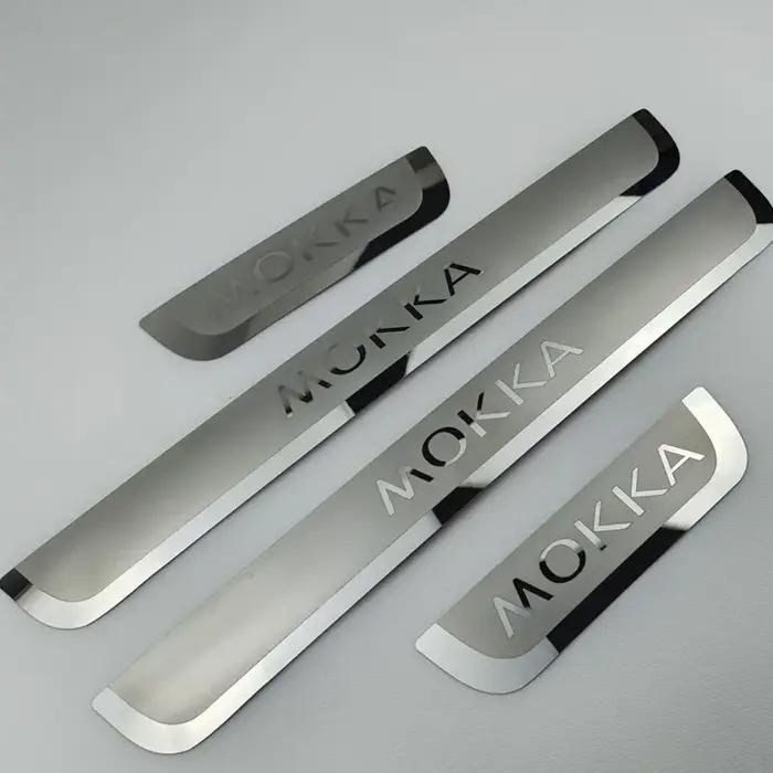 Plaque de seuil de porte pour Opel Mokka SachMokka X 2012-2020, protection de seuil, autocollant de