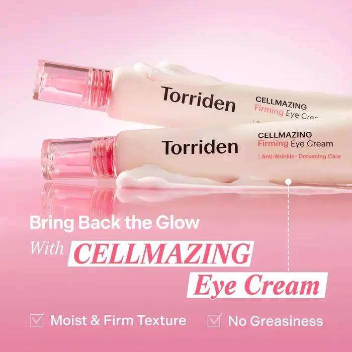 Crème pour les yeux raffermissante Torriden Cellmazing 30 ml, raffermissante, nourrissante en profon