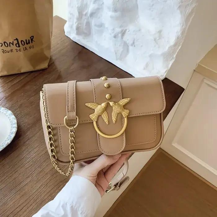 Sacs à main carrés tendance pour femmes, sacs à langer rétro texturés originaux, sacs bandoulière in