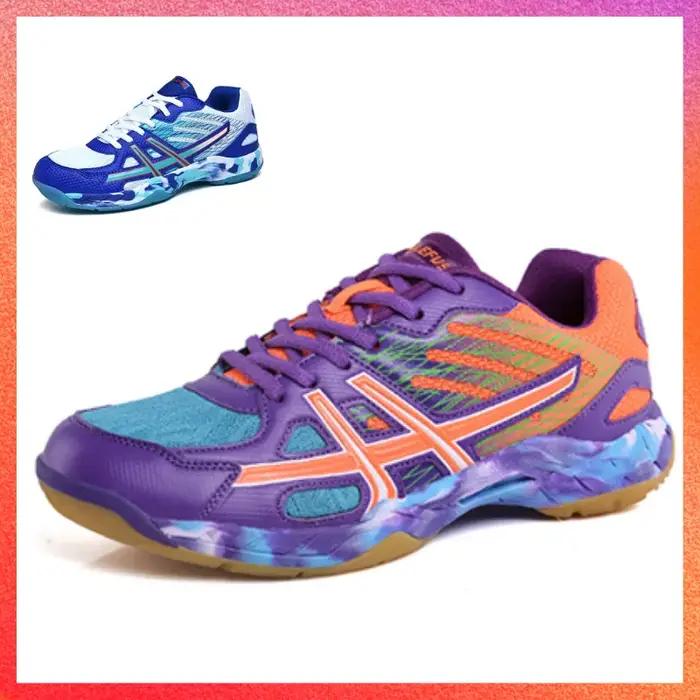 Chaussures de Badminton pour femmes taille 35 36, chaussures de Tennis de Table professionnelles pou