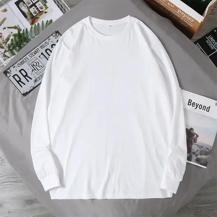 Sweat-shirt à manches longues pour hommes, pulls grande taille, t-shirt grande taille, vêtements pou