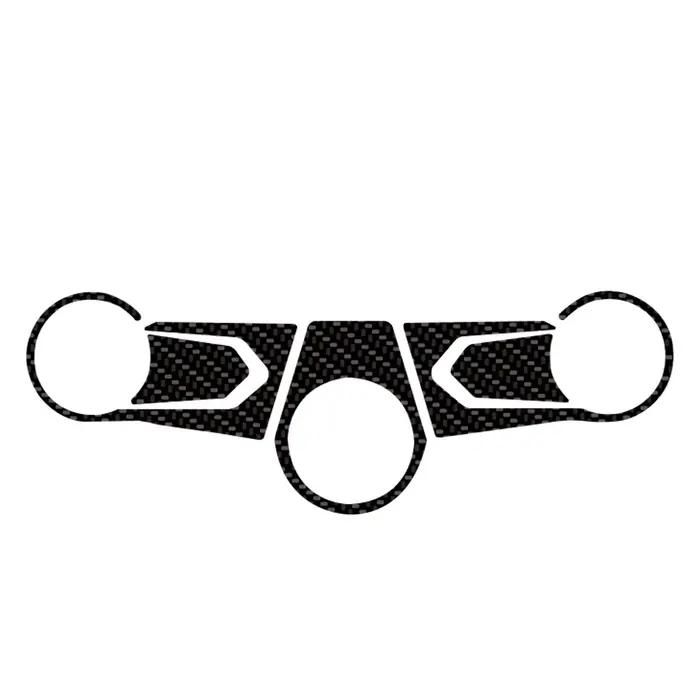 Autocollant de capuchon en Fiber de carbone CBR 650R, tampon de réservoir, fourche, Triple arbre, au