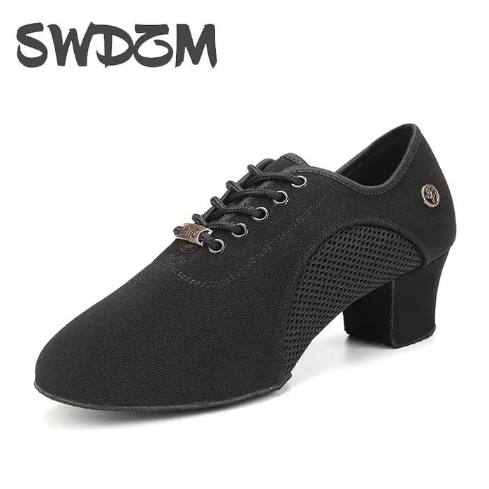Chaussures danse femme noir moderne - Salsa latin jazz salle de bal adultes
