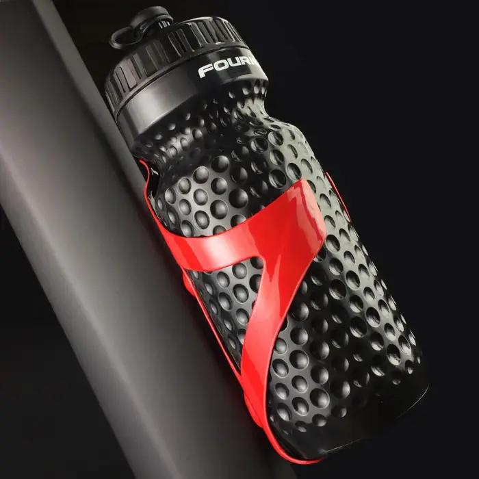 Porte-bidon vélo carbone givré haute résistance cage cyclisme pièce unique léger