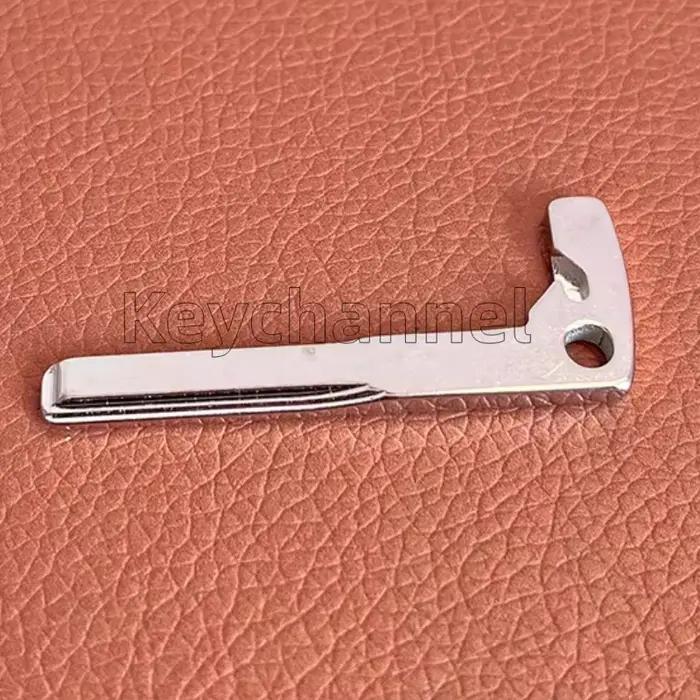 Keychannel 10 pièces Lame de clé de voiture d'urgence HU64, lame vierge pour clé intelligente, pour