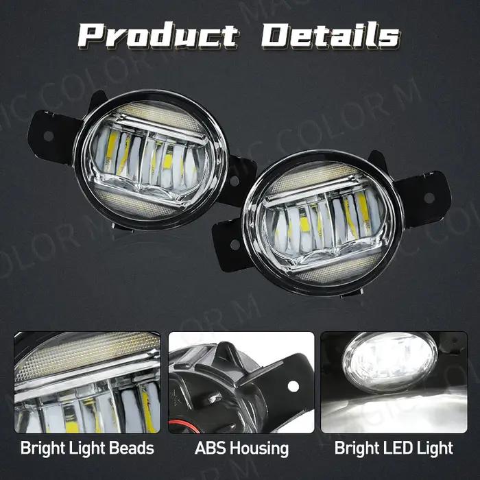 Lentille LED antibrouillard pour Nissan Almera Sylphy Versa Altima x-trail T32 Rogue Bluebird, phare