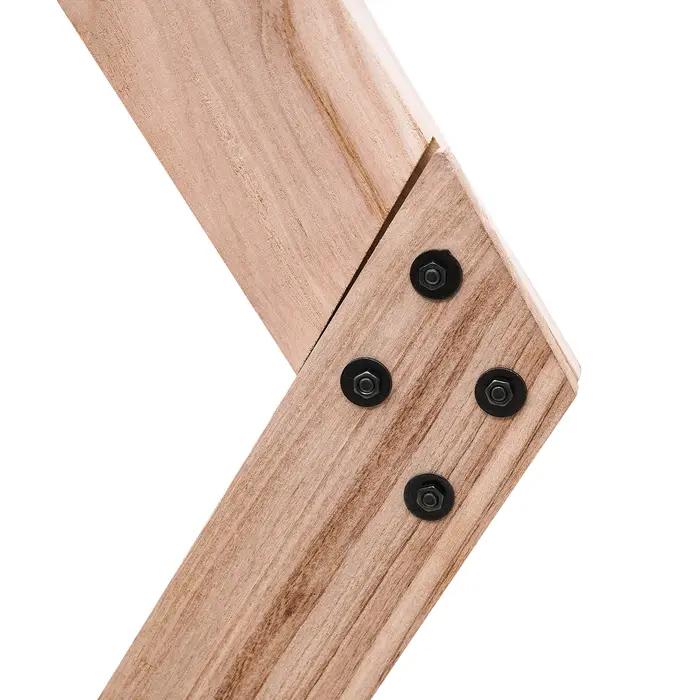 Décor d'arc de mariage en bois hexagonal, support de toile de fond, cadre en bois, 7.1 pieds