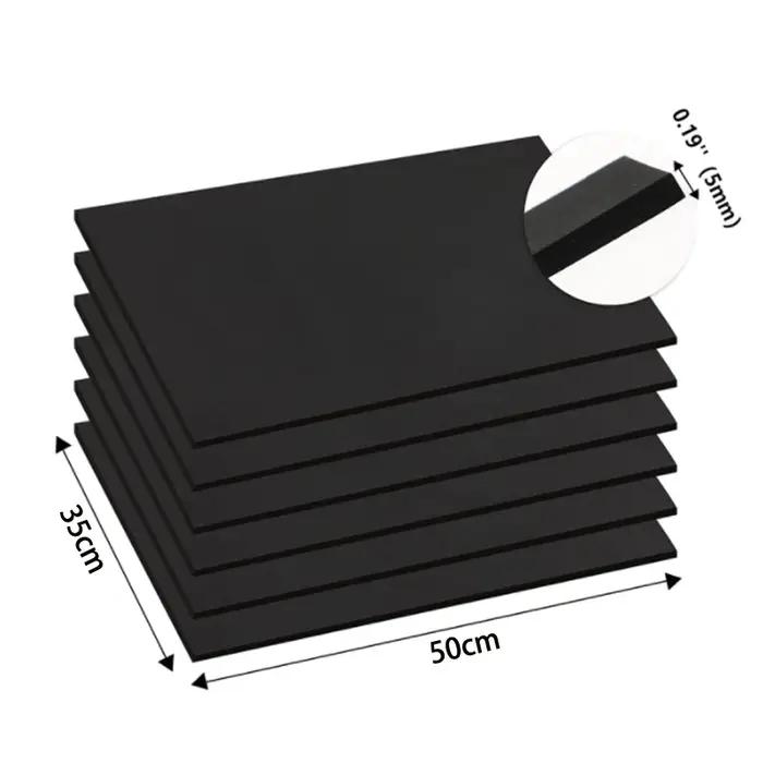Feuilles de mousse Eva d'épaisseur 1mm2mm3mm5mm10mm, 1 pièce, absorbe le bruit, feuilles artisanales