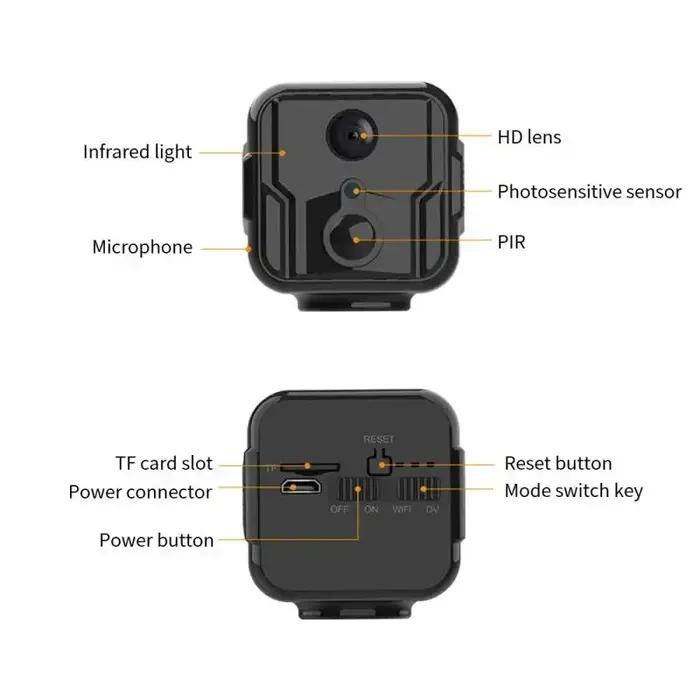 Mini caméra de Surveillance sans fil WiFi 4G, stockage en nuage, appel à distance, Surveillance rése