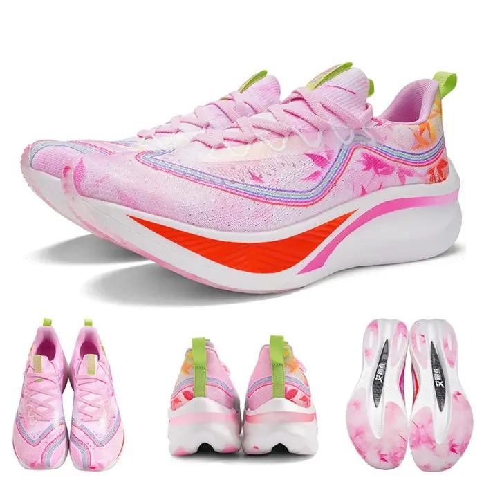 2025 IRUNSVAN Marathon chaussures carbone haute qualité respirant rebond-back amorti chaussures d'en