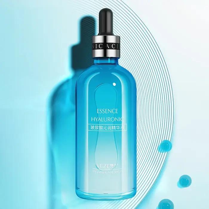 Sérum hydratant à l'acide hyaluronique pour le visage, essence de rétrécissement des pores, éclaircissant, lifting, soins de la peau, 100ml
