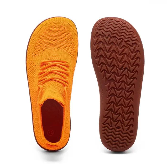 Chaussures pieds nus à bout large pour hommes et femmes, baskets de marche minimalistes | Semelle