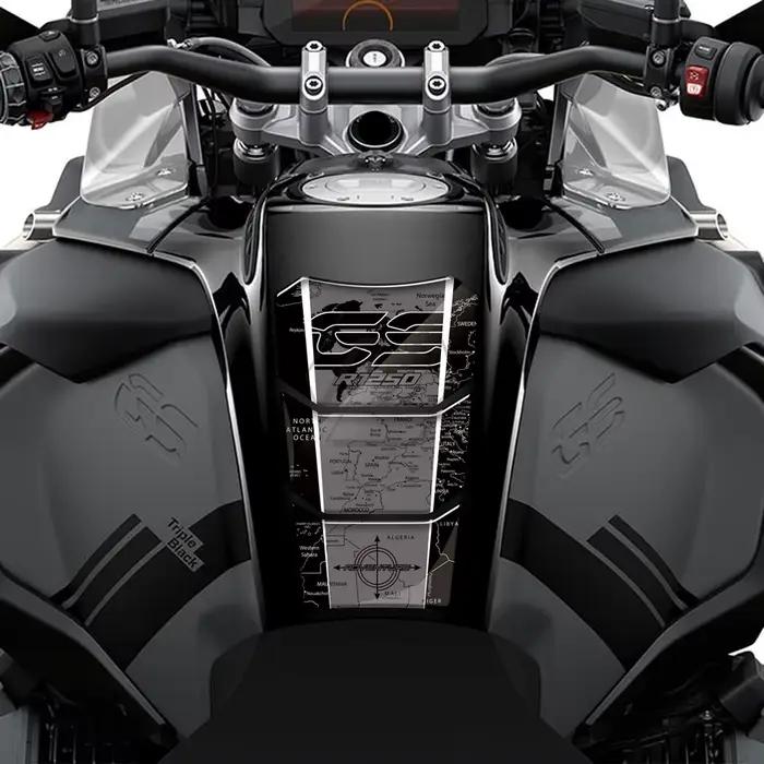 Autocollant de protection de tampon de réservoir de moto, autocollant en os de poisson pour BMW R 12