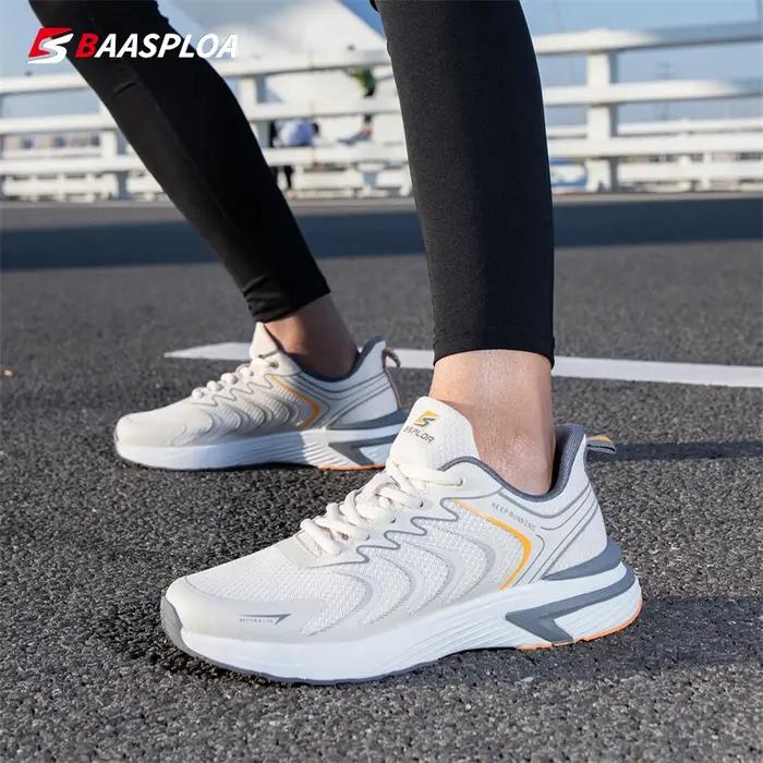 Baasploa – chaussures de course pour hommes, baskets décontractées légères en maille respirante, cha