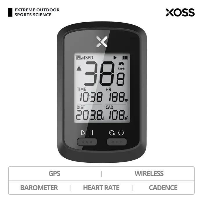 Ordinateur de vélo avec GPS compteur de vitesse sans fil pour vélo de route VTT cadence résistant à l'eau Bluetooth ANT+