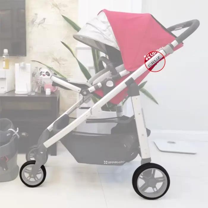 Pneu de poussette pour roue avant ou arrière Uppababy Cruz V1, couverture de pneu de Buggy Alta, san