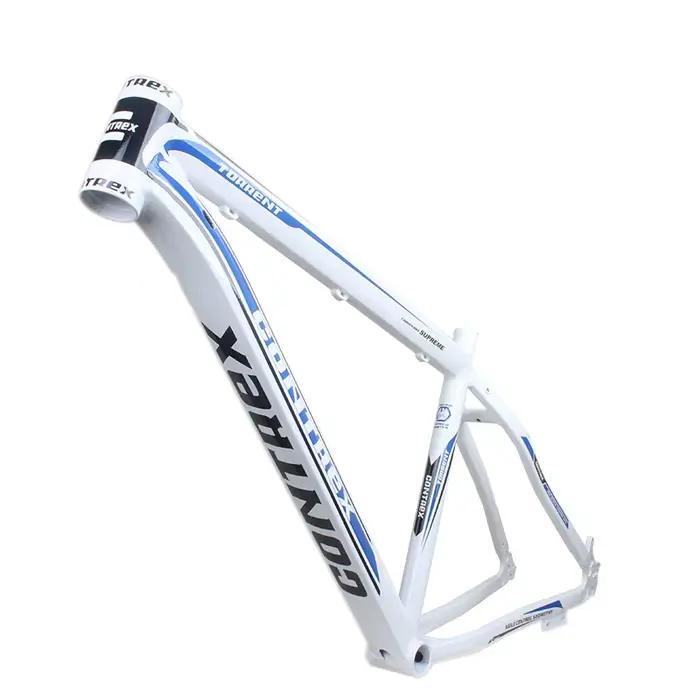 Cadre de vélo de montagne en alliage d'aluminium 26 pouces 29 pouces freins à disque avec crochet arrière pour VTT randonnées et courses