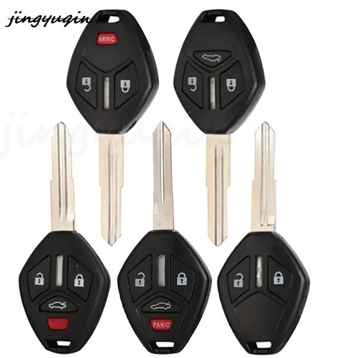 Jingyuqin 2/3/4 boutons remplacement télécommande voiture clé coque Fob pour Mitsubishi Outlander Ga