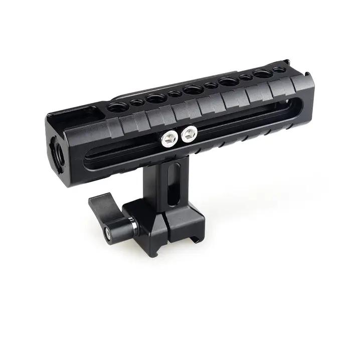 Poignée supérieure NATO MAGICRIG avec support griffe porte-accessoires, trous de positionnement ARRI
