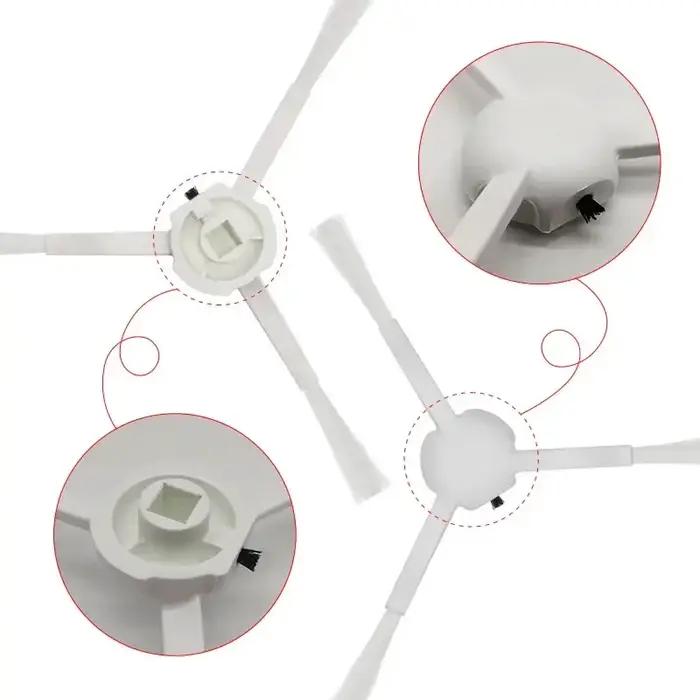 Pour Dreame D9 / D9 Max /Trouver LDS Finder Robot aspirateur rouleau brosse latérale vadrouille filt