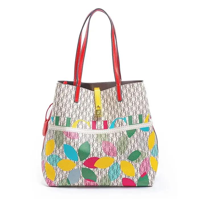 CH – sac à main de banlieue de grande capacité pour femmes, Design imprimé Unique, Style atmosphère