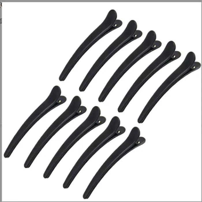 10 pièces/ensemble pince à bord en plastique épingle à cheveux accessoires grande taille 8CM pince à