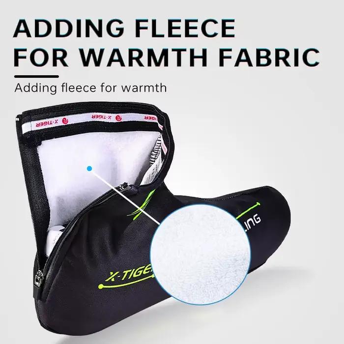 X-TIGER cyclisme couvre-chaussures hiver thermique sourire VTT vélo couvre-chaussures femmes hommes