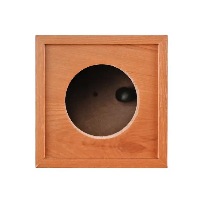 GHXAMP coque de boîte de haut-parleur en bois 3 pouces haut-parleur Tweeter corps vide boîtier Satel