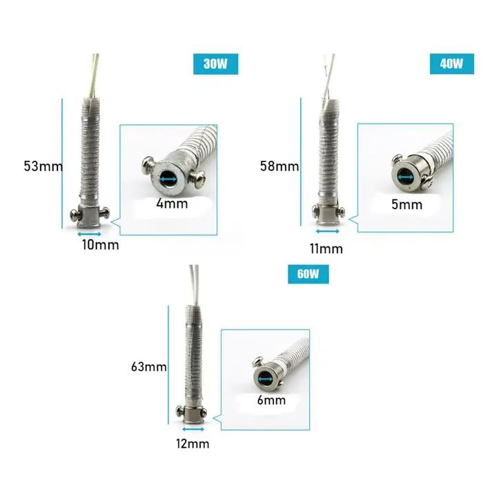 Noyau de fer à souder durable, chauffage 152, remplacement, outil de soudage, chaleur externe, outil