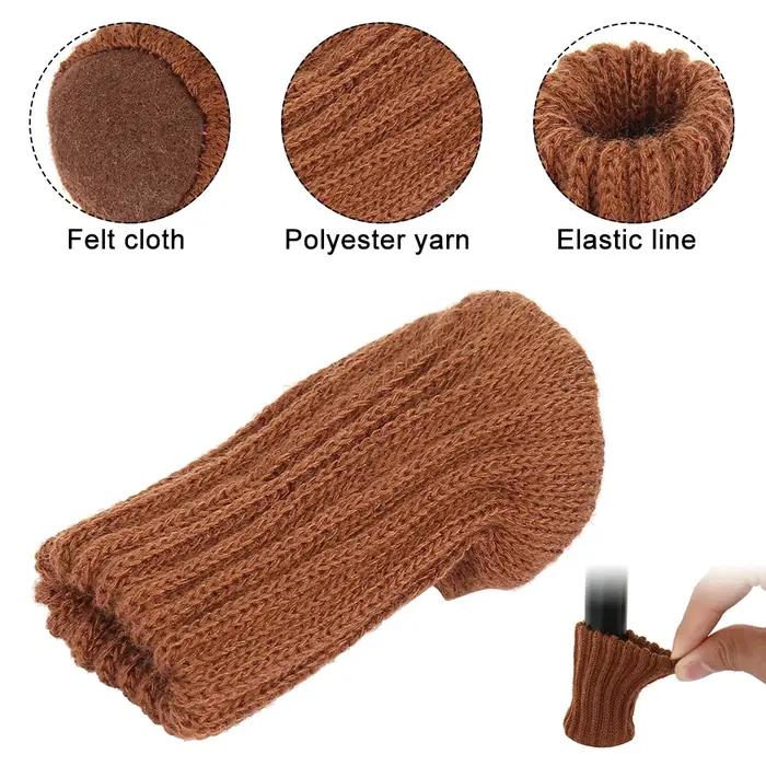 Chaussettes pour Pieds de Table et de Chaise, Protection de Sol pour Meubles, 24 Pièces