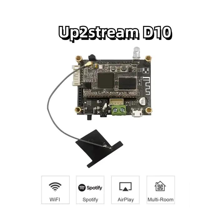 D10 WiFi et Bluetooth 5.0 Module de réception Audio Bluetooth sortie analogique I2S carte de sortie