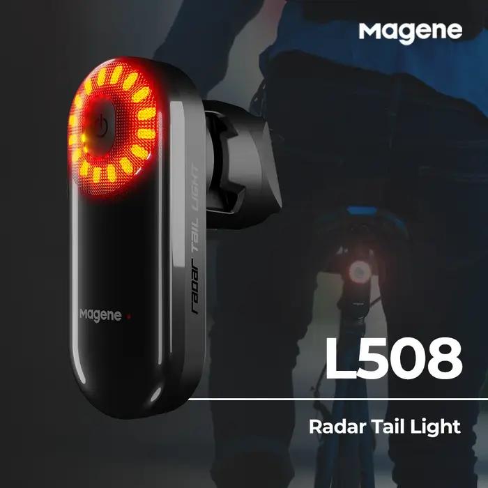 Magene vélo Radar feu arrière phare vélo éclairage arrière intelligent selle tige de selle Ebike LED