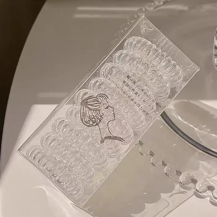 Corde de tête haute élastique pour queue de cheval féminine élégante pour événements formels et coiffures sophistiquées