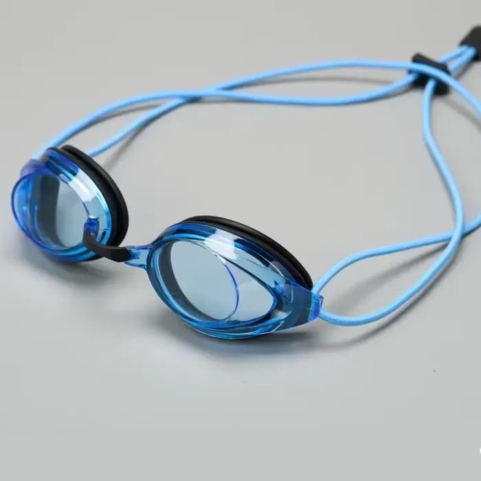 Nouvelles lunettes de natation tête de corde avec couleur vive galvanisées lunettes imperméables et