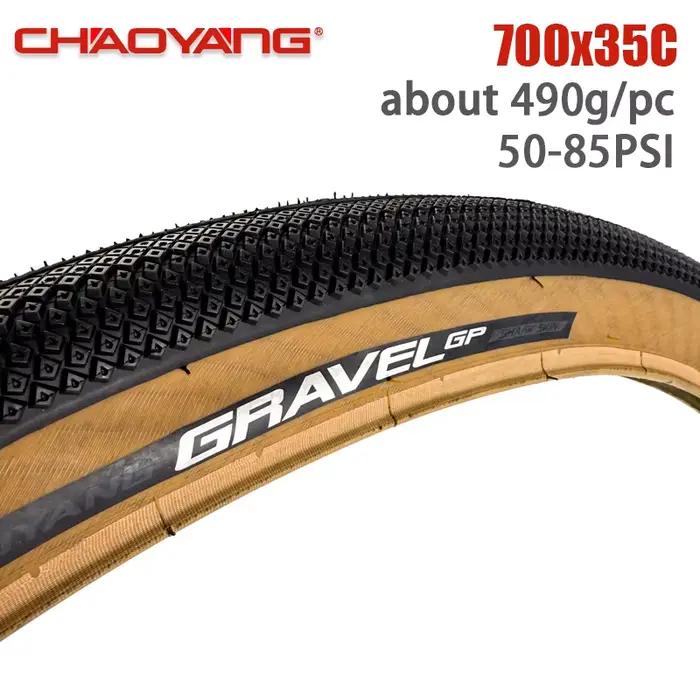 Pneu gravel 700x40C 700x45C 60TPI ultraléger bord marron pour gravel XC VTT confortable robuste polyvalent occasions spéciales