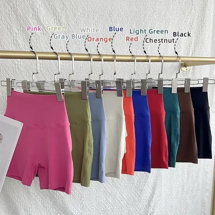 Short de sport couleur chair taille haute fesses pêche yoga cyclisme séchage rapide leggings