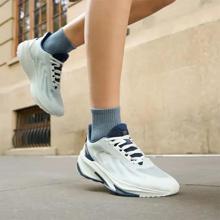 361 degrés Yushan SE chaussures de course pour hommes - Baskets respirantes et légères avec amorti confortable
