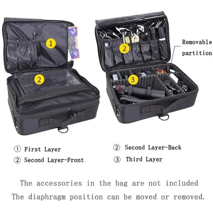 ANGELEYES – sac/étui d'accessoires pour télescope astronomique, Portable, intégré, détachable, grand