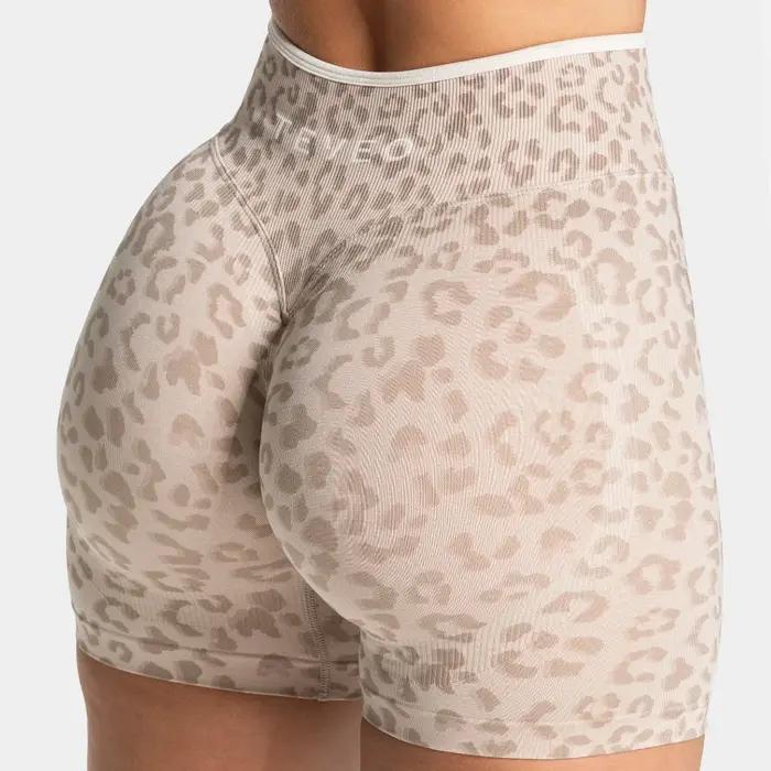 Shorts Sculptants Taille Haute pour Femme à Effet Scrunch, Séchage Rapide, Sexy, pour Yoga, Course,