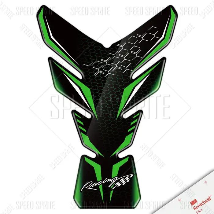 Autocollant 3D pour tampon de réservoir de moto, autocollant de protection pour Ninja400 Z900 Z1000