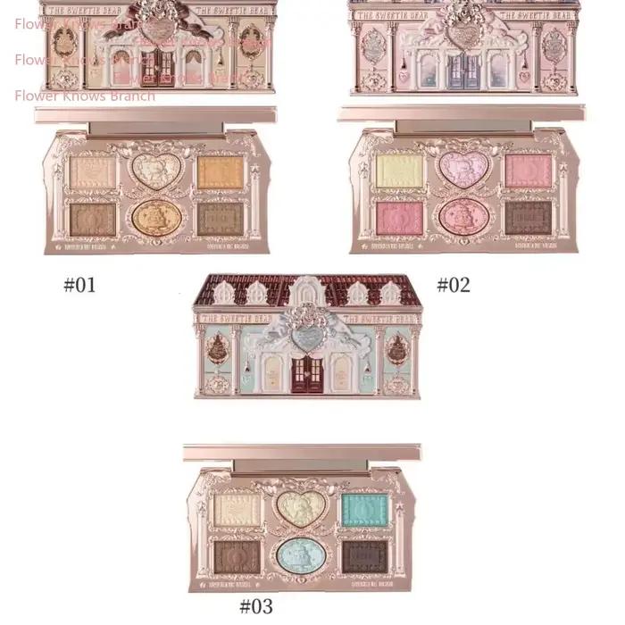 Flowerkaren The SWEETIE BEAR COLLECTION Kit de maquillage coffret cadeau tout en un Palette d'ombres
