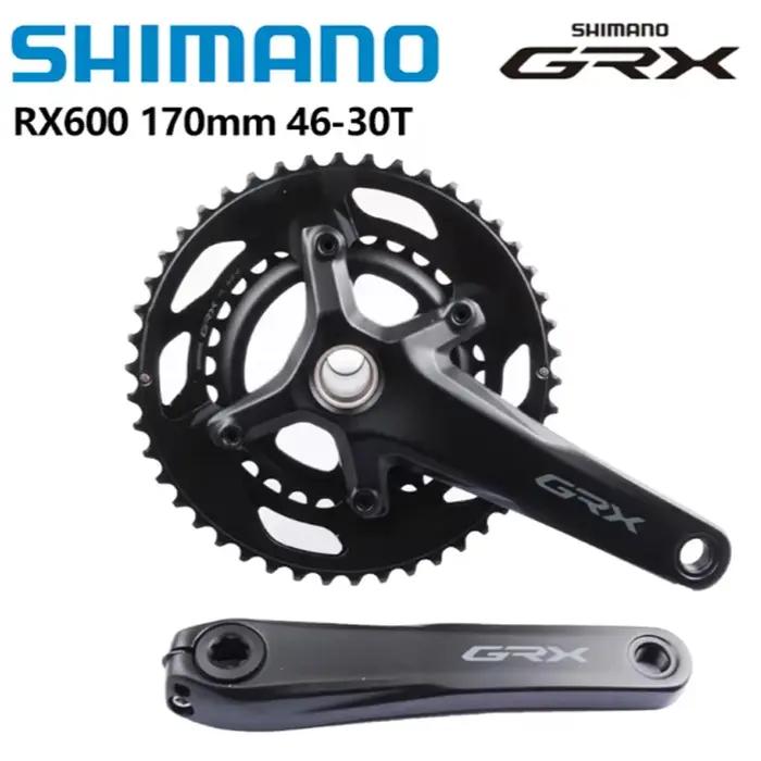 Shimano-Pédalier GRX Jasfemale pour vélo de route, plateau, 2x10 vitesses, 170mm, 172.5mm, 175mm, 46