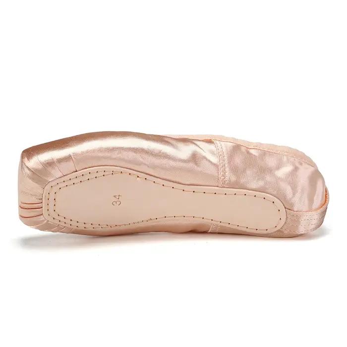 Chaussures de danse de ballet classiques pour enfants et adultes, chaussures à pointe de ballet pour