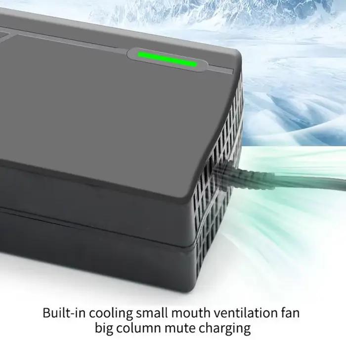 Chargeur intelligent 36V 48V 60V 72V pour vélo électrique 10S 13S 16S 20S recharge rapide prise UE occasionnel et régulier