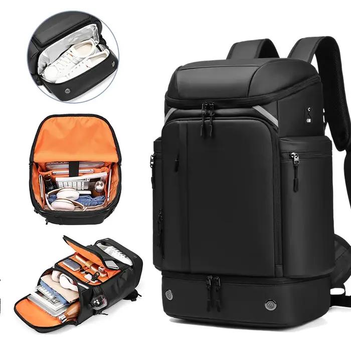 Sac à dos de voyage pour hommes, grande capacité, trekking, Business, 17 pouces, pour ordinateur por