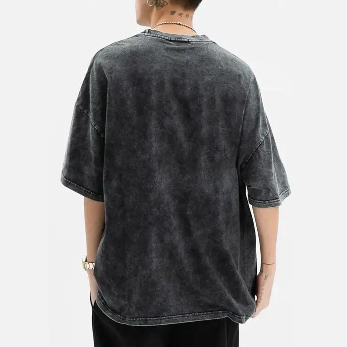T-Shirts Baki Homme Femme Vintage Coton Coupe Surdimensionnée Imprimés Uniques Gymnastique Entraînement Manches Courtes Occasions Spéciales