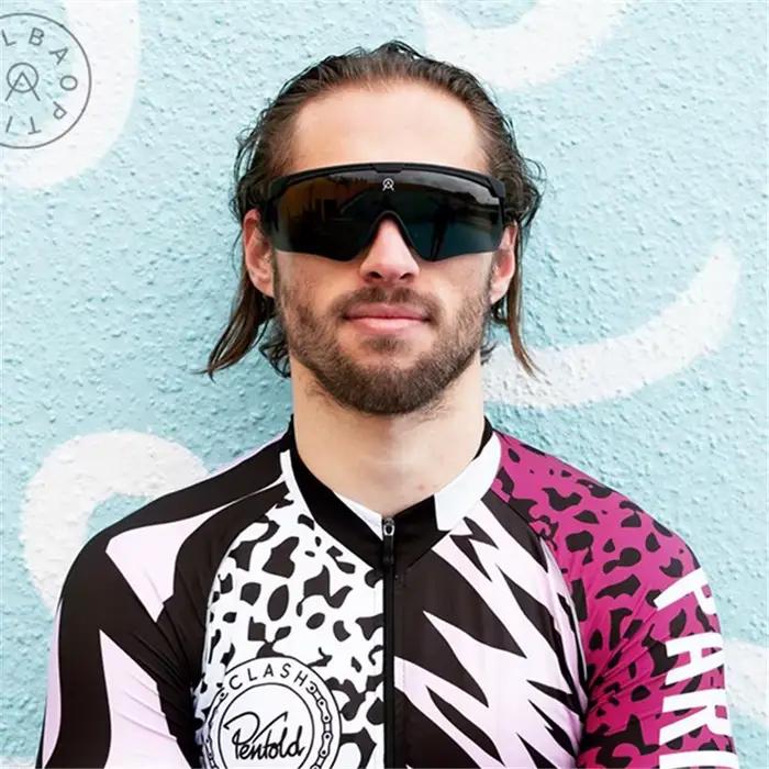 ALBA-Lunettes de cyclisme polarisées pour hommes et femmes, lunettes de soleil de sport, lunettes de