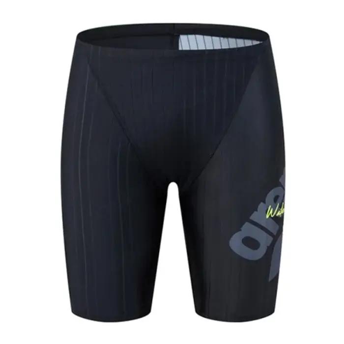 Maillot de bain d'entraînement athlétique pour hommes, culotte de natation, maillot de bain, collant