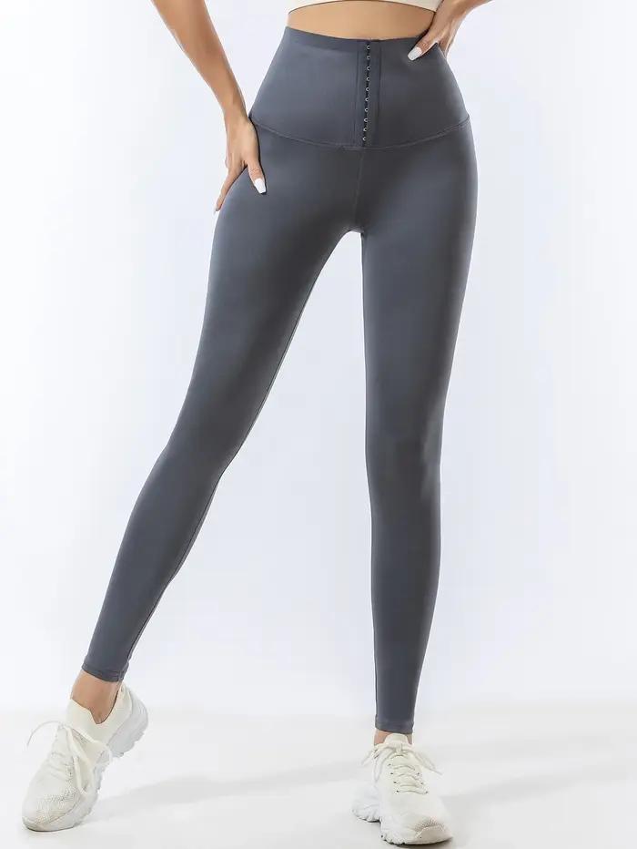 Pantalon requin boutonnage taille haute taille compression hanche ascenseur pantalons de yoga Europe