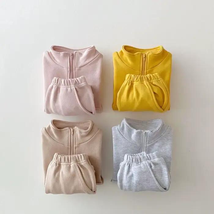 Nouveau bébé garçons filles vêtements enfants enfant en bas âge mode Costume enfants survêtements le